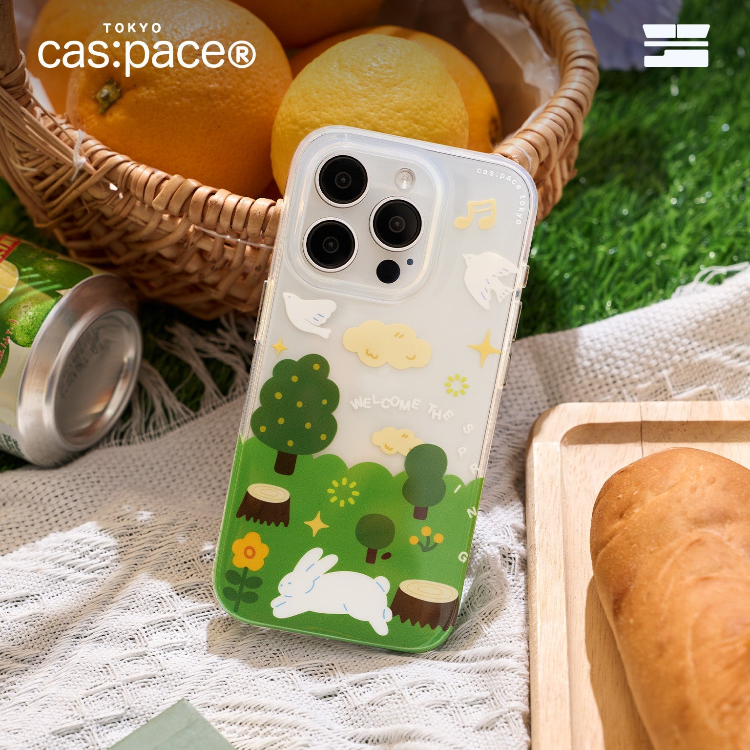 cas:pace 24S/S「spring outing」携帯ストラップ - cas:pace 殼空間
